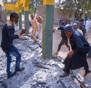Terrorists burn worship centres, loot four communities in Borno